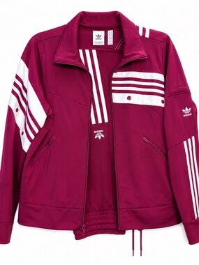 🌟Adidas x Danielle Cathari Deconstructed Track Set (Powder Berry/Maroon) ECU